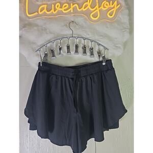 Running Shorts With Attached Bike Shorts Womens XL Quick Dry Athletic Athleisure